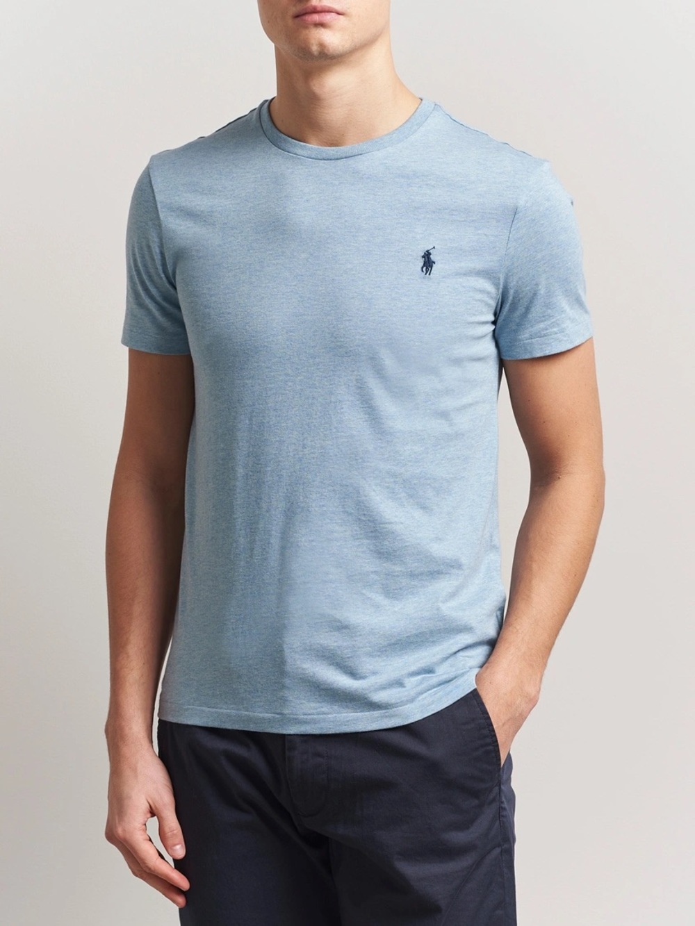 2/49$ Polo Ralph Lauren‎ Classic Fit Crewneck T-Shirt Size Large - Blue